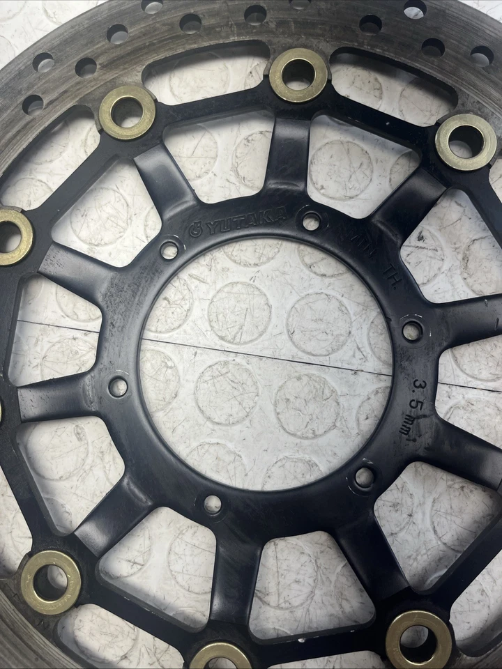 Rotor de disco de freno delantero izquierdo Honda CBR600RRR 2007-2011 OEM Foto 2 de 4