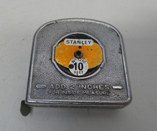 VINTAGE STANLEY ENGLAND NO. 1210 10FT METAL TAPE MEAURE