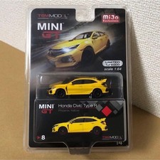 MINI GT HONDA CIVIC Type R FK8 Phoenix Yellow