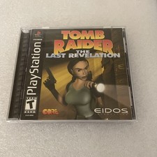 Tomb Raider The Last Revelation Black Label Playstation 1 PS1 CIB