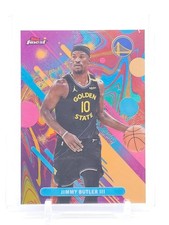 JIMMY BUTLER III 2025-26 TOPPS FINEST OIL SPILL REFRACTOR #75 WARRIORS Q3178
