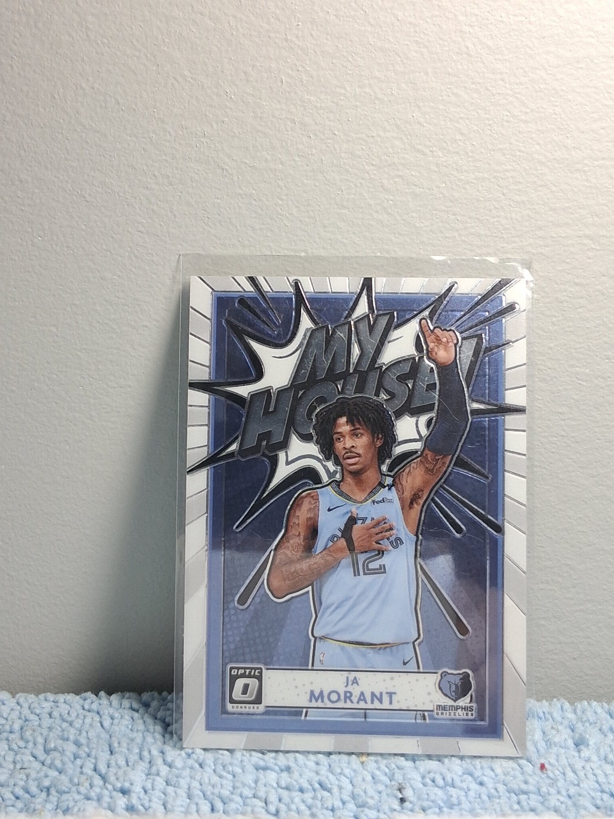 2020-21 Donruss Optic Ja Morant My House #3 Grizzlies