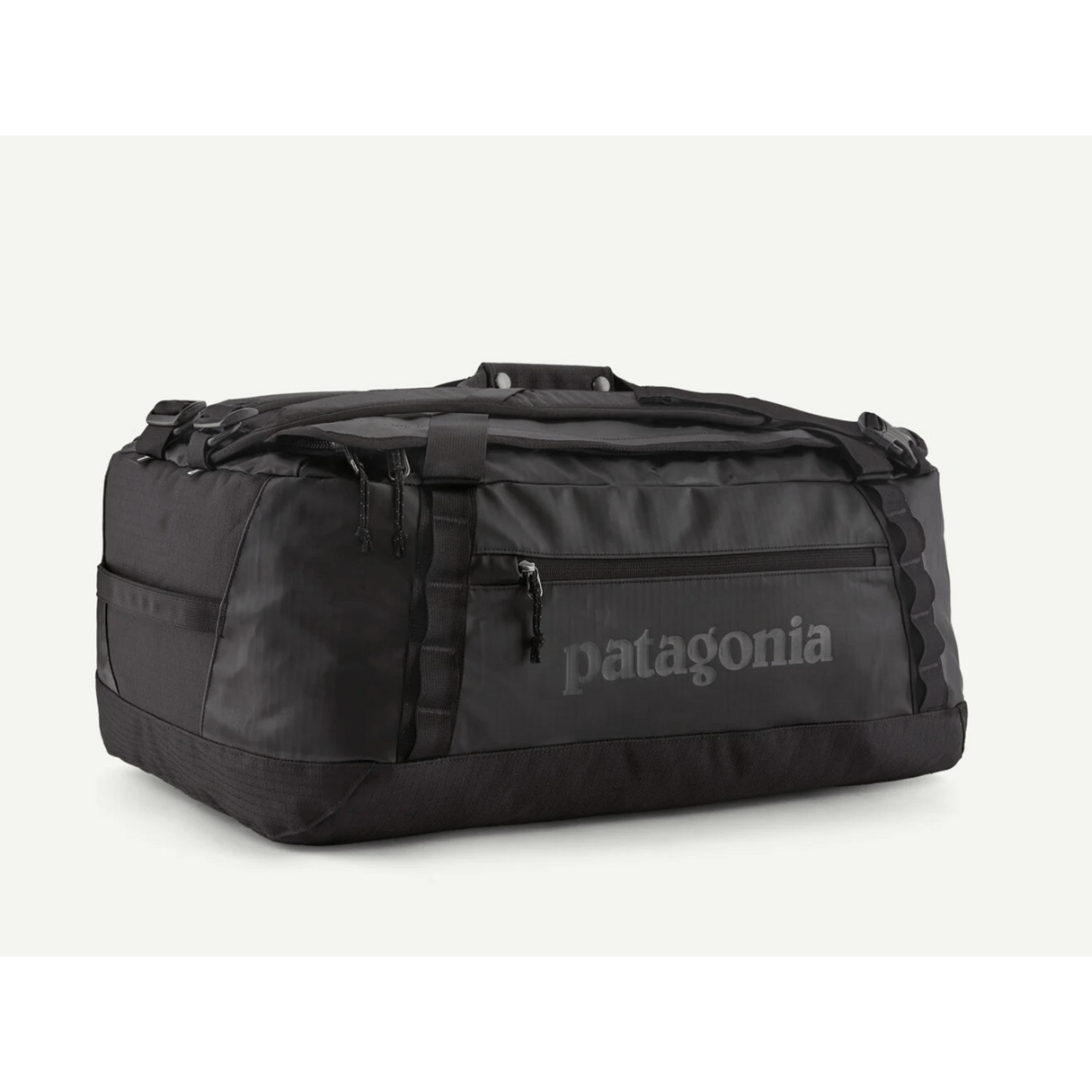 Patagonia black hole duffel 55l black black borsone viaggio