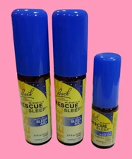 2 bottles ( 0.7 fl. oz. / 20 ml  EACH)  Bach RESCUE  REMEDY SLEEP Spray, 2 Pack