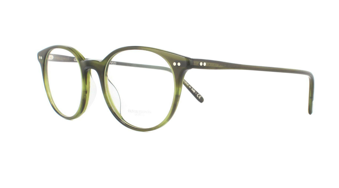 Oliver Peoples Очки Mikett OV5429U 1680 49 Изумрудная кора Мужские Женские Оптические