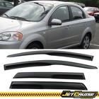 Fits 07-11 Chevy Aveo5 Hatchback Mug Style Window Visor Rain Sun Guard Deflector