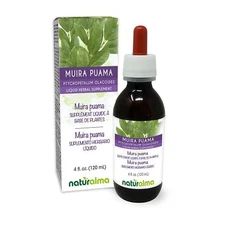 Naturalma Muira puama Ptychopetalum olacoides bark Alcohol-Free Tincture - 4 ...