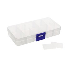 Kunststoff Sortierbox -  65mm x 128mm x 22mm 