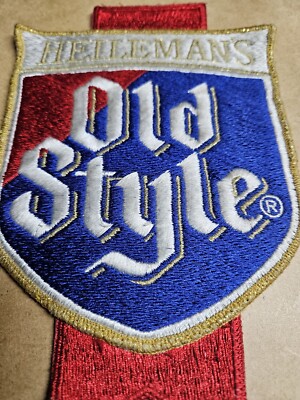 Large Size Heileman's Old Style Chicago Beer Distributor Patch 1970's  NOS New