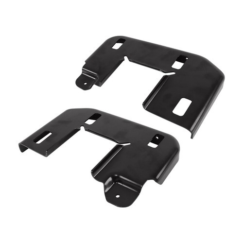 Suit For 2015-2020 Ford F-150 Metal Black Front Bumper Bracket 2Pcs Right+Left - Picture 4 of 12