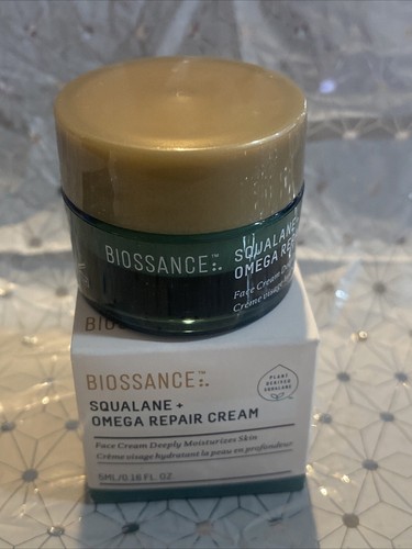 2 x Biossance Squalane + Omega Repair Cream TRAVEL MINI SIZE .32 oz. / 10 ml - Picture 3 of 3