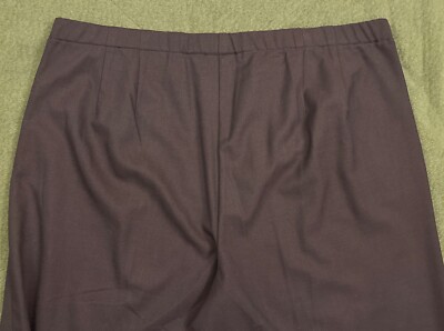 plus size burgundy dress pants High Waist Plus Size Relaxed Fit Pants Burgundy main image 0