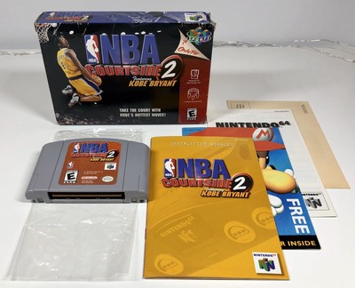 NBA Courtside 2 Featuring Kobe Bryant 1st Print Edition (Nintendo 64