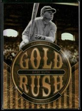 2022 Panini Contenders #GR7 Babe Ruth Gold Rush