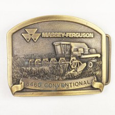 Vtg Massey-Ferguson 8460 Conventional Tractor Farming Equipment Belt Buckle