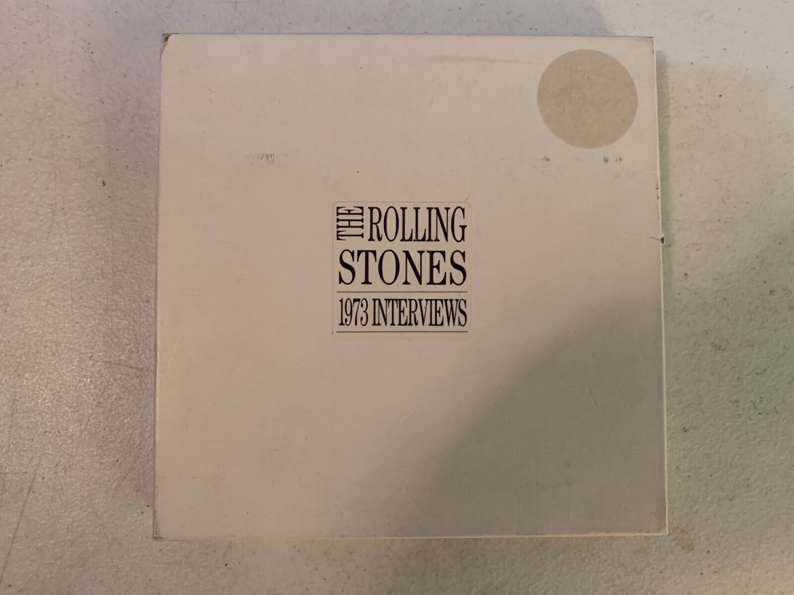 ROLLING STONES CD BOX SET! 1973 INTERVIEWS!