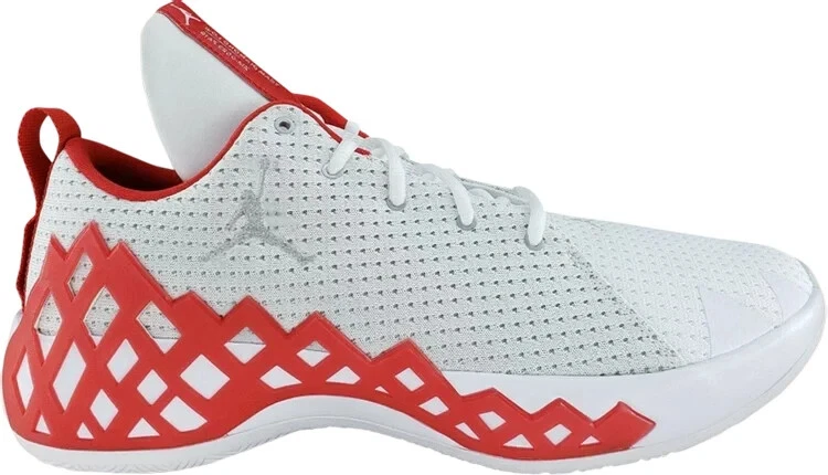 Jordan Jumpman Diamond TB Low White University Red for Sale