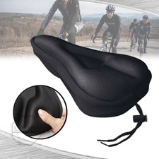 Bicycle Wide Seat Cover Gel Cushion Sporty Soft Padded For Mountain Bike Saddle