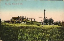 Old postcard AK ARGENTINA Rep.Arg. Faena de la trilia (1057653)