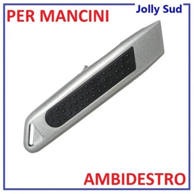 PORTWEST Cutter per Mancini Taglierino a Lama Retrattile Ambidestro in Alluminio Robusto