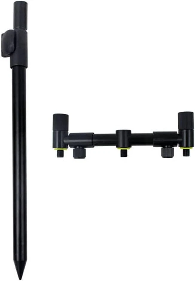 Fishing Bank Stick, carp tackle Buzz Bar Set 2 Rods COONOR Aluminum 11.8-19.7in - Image 4 of 4