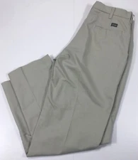 Cintas Comfort Flex Pants Men's Size 32x30.5 Beige Tan Beige Uniform Work 945-62