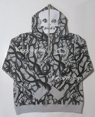 A BATHNIG APE Men's BAPE x NBHD TRIAL CAMO TWO FACE HALF ZIP A BATHNIG APE Men's BAPE x NBHD TRIAL CAMO TWO FACE HALF ZIP