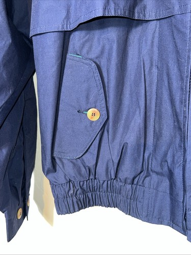 Vintage Gear for Sports Mens Full Zip Windbreaker Jacket Blue. Nice✅ (259) - Picture 10 of 13