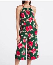 Maggy London Lottie Floral Jumpsuit Size 4 NWOT
