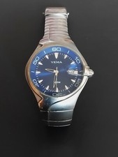 VINTAGE MONTRE SPORT YEMA PARIS YA 121 - VJ 32 10 ATM TOUT ACIER