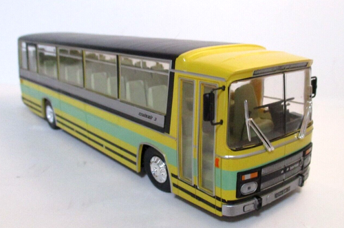 Hachette IXO 1966 Berliet PHL Grand Raid Bus 9.5 in 1:43 scale diecast metal