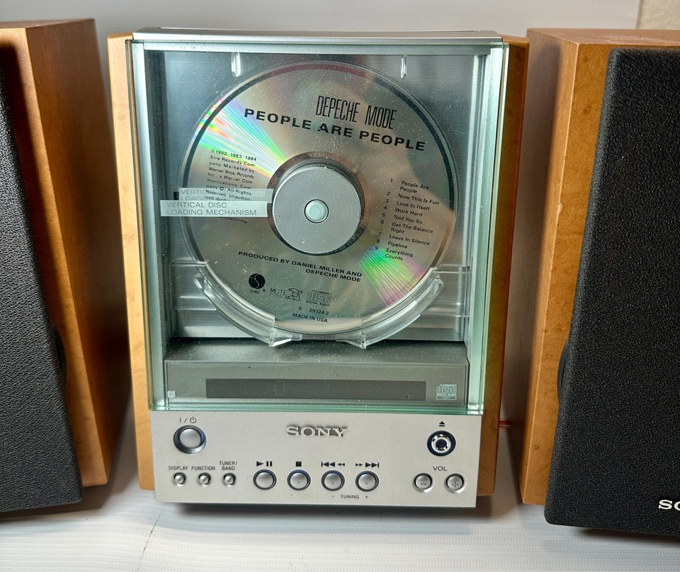 Sony CMTEX1 Vertical Loading CD FM/AM Stereo Receiver W/ RemoteWorks