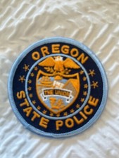 OR Oregon State Police Police Patch
