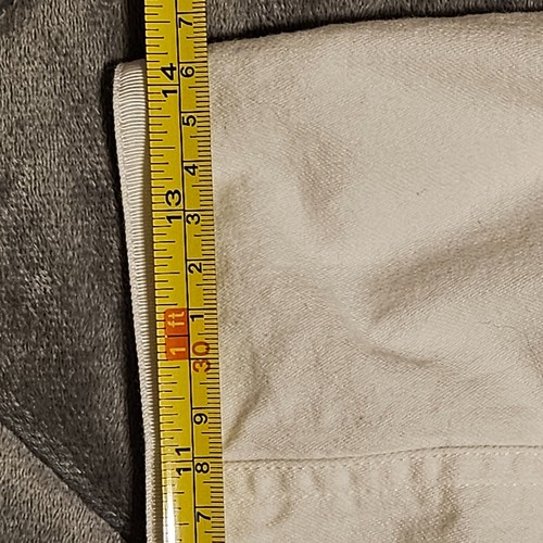 Andrea Jovine Vest Women's Size 4 White Cotton - Snap Closure & Pockets - Picture 8 of 10
