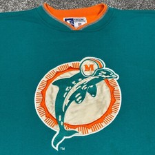 Miami Dolphins Sweatshirt Men Large Vintage Starter 90s NFL Football Sweater