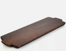 Hudson Park Large Cheese Plank, Large Wood Serving Tray 26" - msrp $90