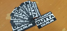 Aufkleber Auto / Motorrad Straight Outta Berlin