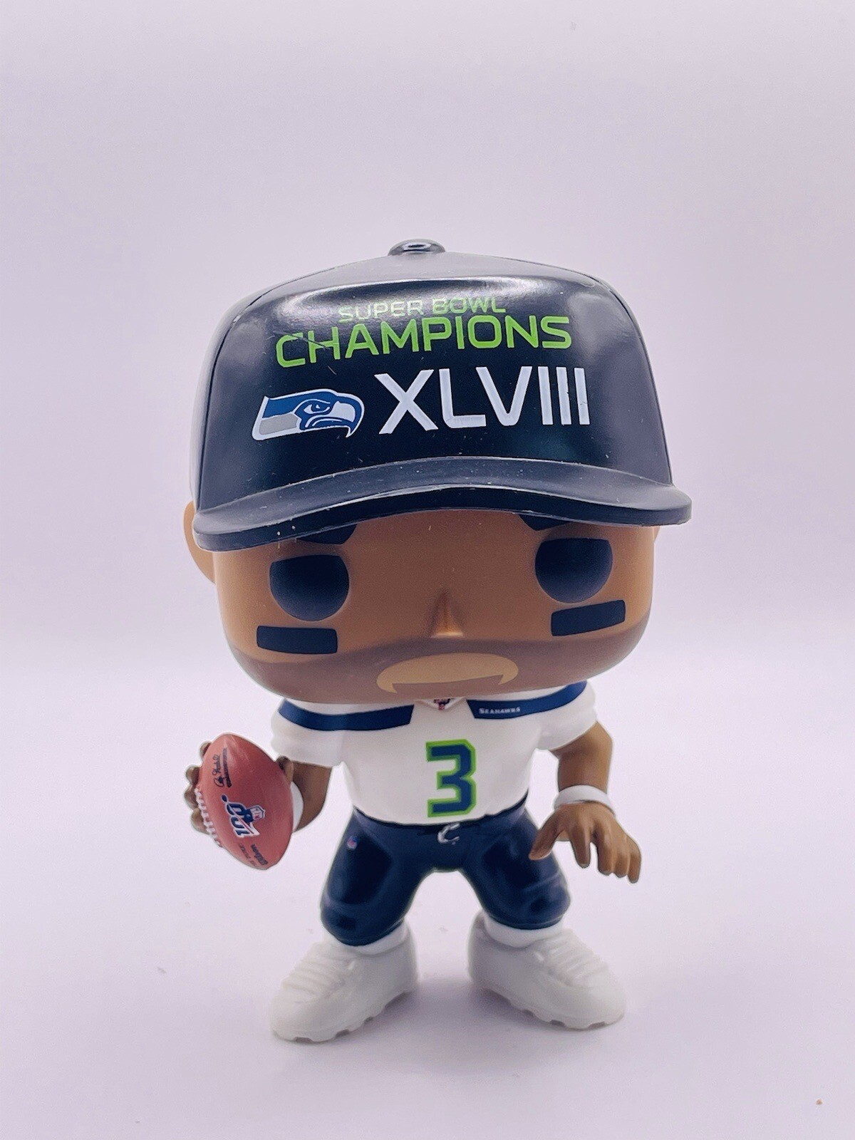 Funko Pop! Nfl Seahawks: Russell Wilson [Sb Champions Xlviii] #57 Difícil De Encontrar