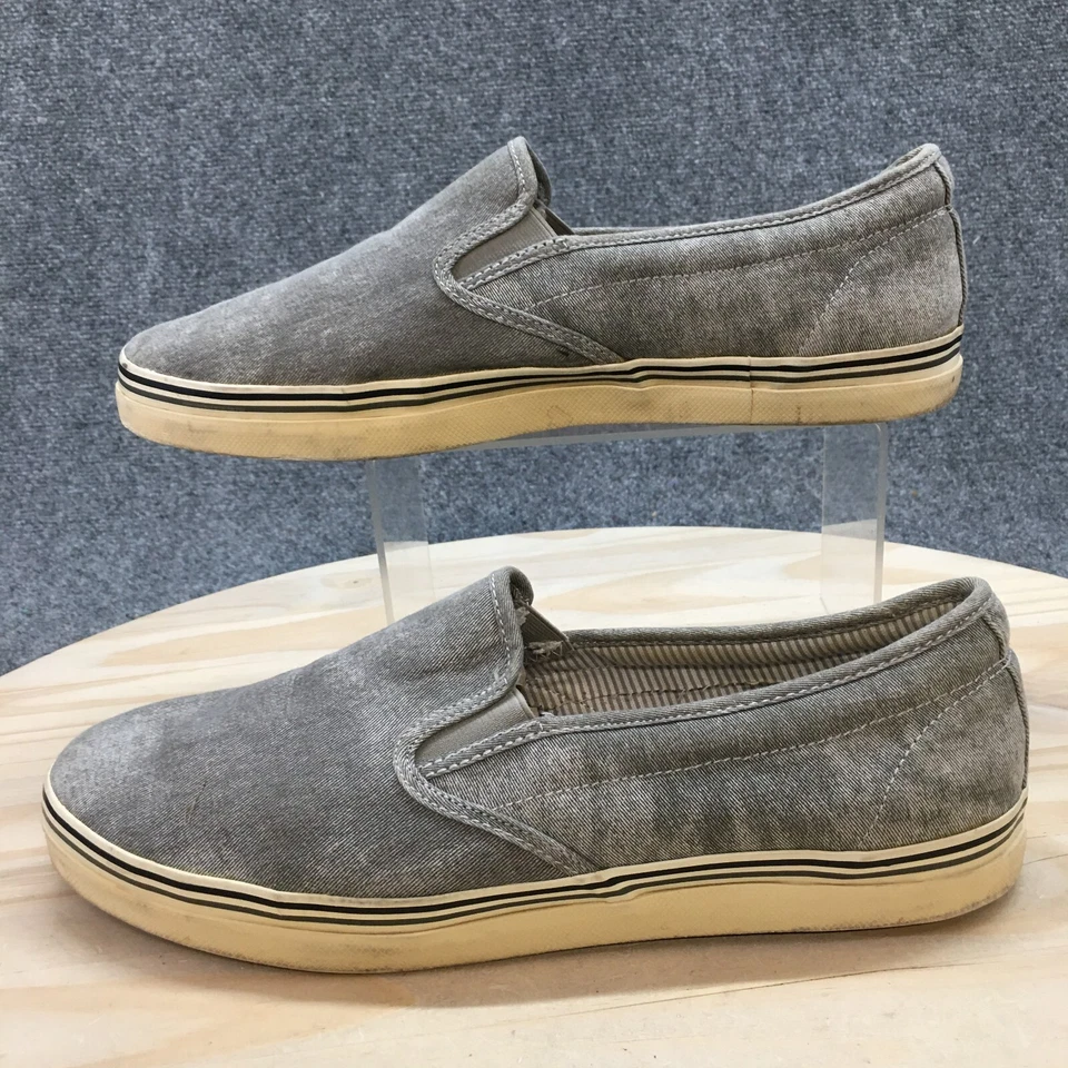 Mocasín Kenneth Cole Reaction para Hombres 11M Gris Globo Trekker Sin Cordones Informal Cómodo Foto 3 de 4