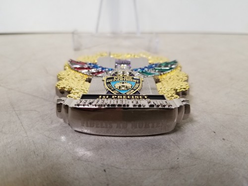New York City Police Department 1st Precinct detachment Challenge Coin GOLD - Picture 5 of 10