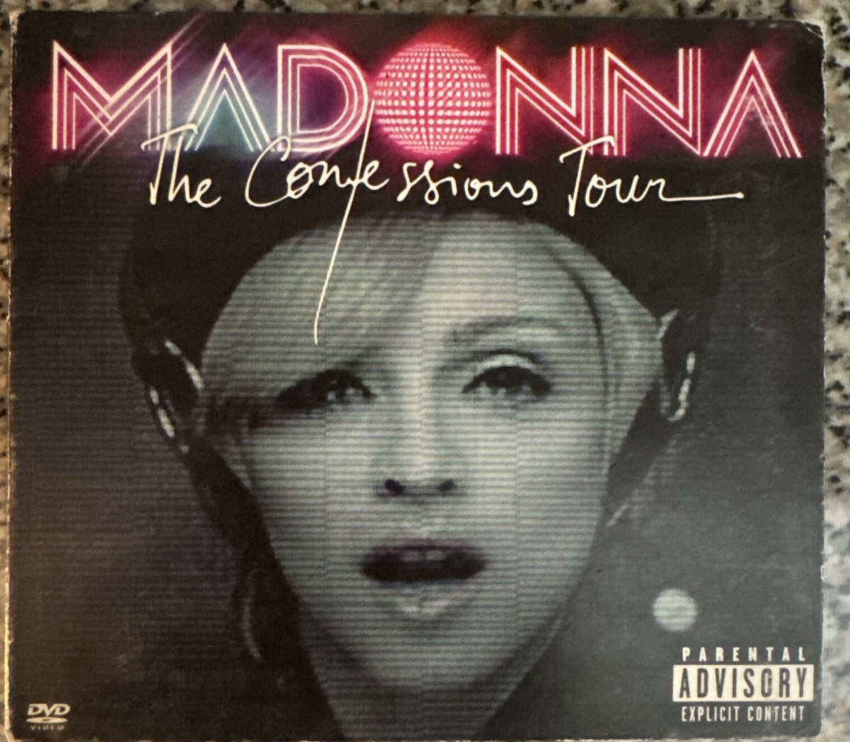 Madonna, The Confessions Tour, 2008 German Cd + DVD Regions 3.4.5