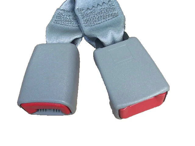 Pontiac Montana 1999-2005 trasero derecho tercera fila banco cinturón de seguridad hebilla gris OEM Foto 2 de 3