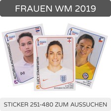 Panini Women's World Cup 2019 - Adesivo singolo 251-480 a scelta