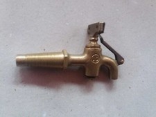 VECCHIO  RUBINETTO    IN  OTTONE   PER  BOTTI N° 10