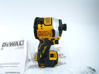 DeWalt DCF850B ATOMIC 20V MAX 1/4′′ Brushless 3 Vitesses Impact Driver