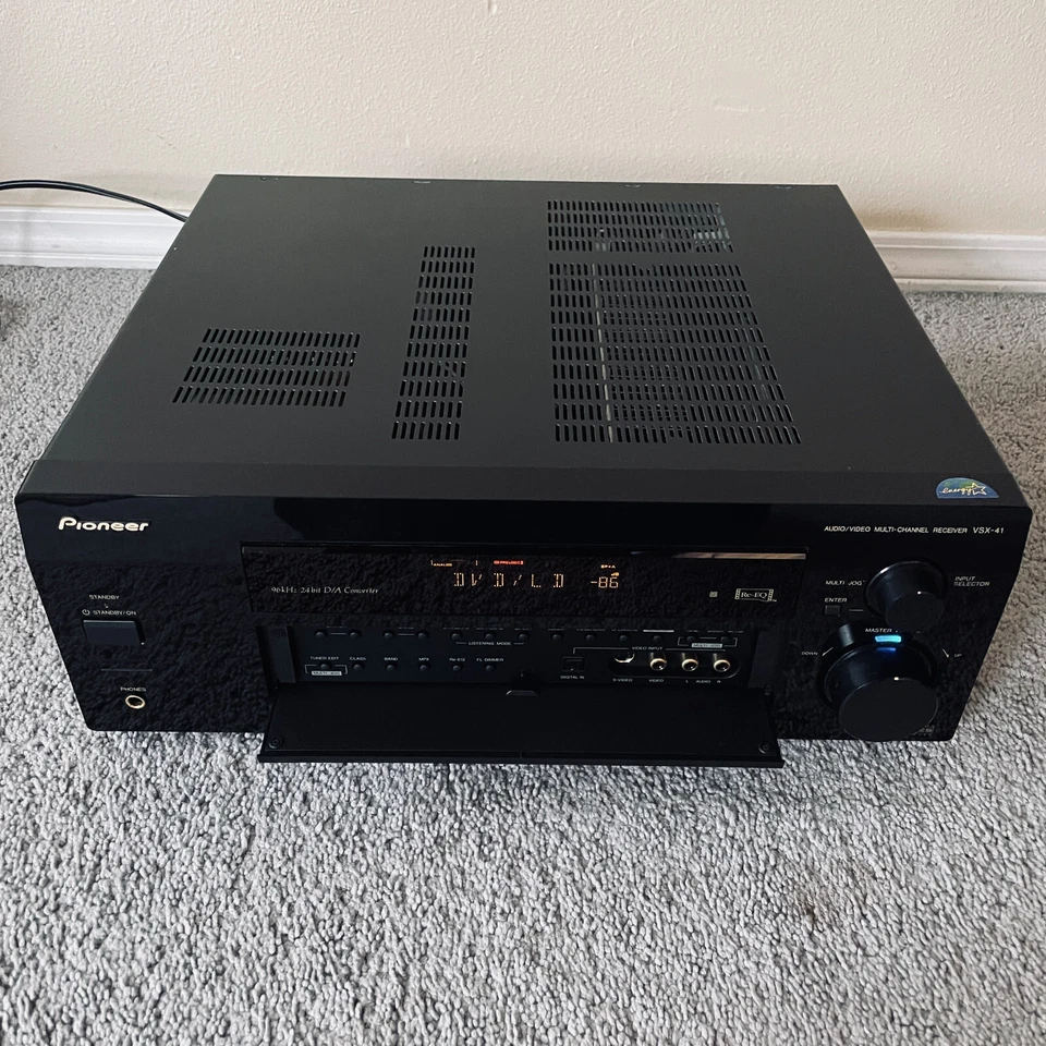 Pioneer Elite VSX-41 Receiver, AV Multi-Channel 9 Speaker inputs plus SUB XLNT - Image 2 of 4