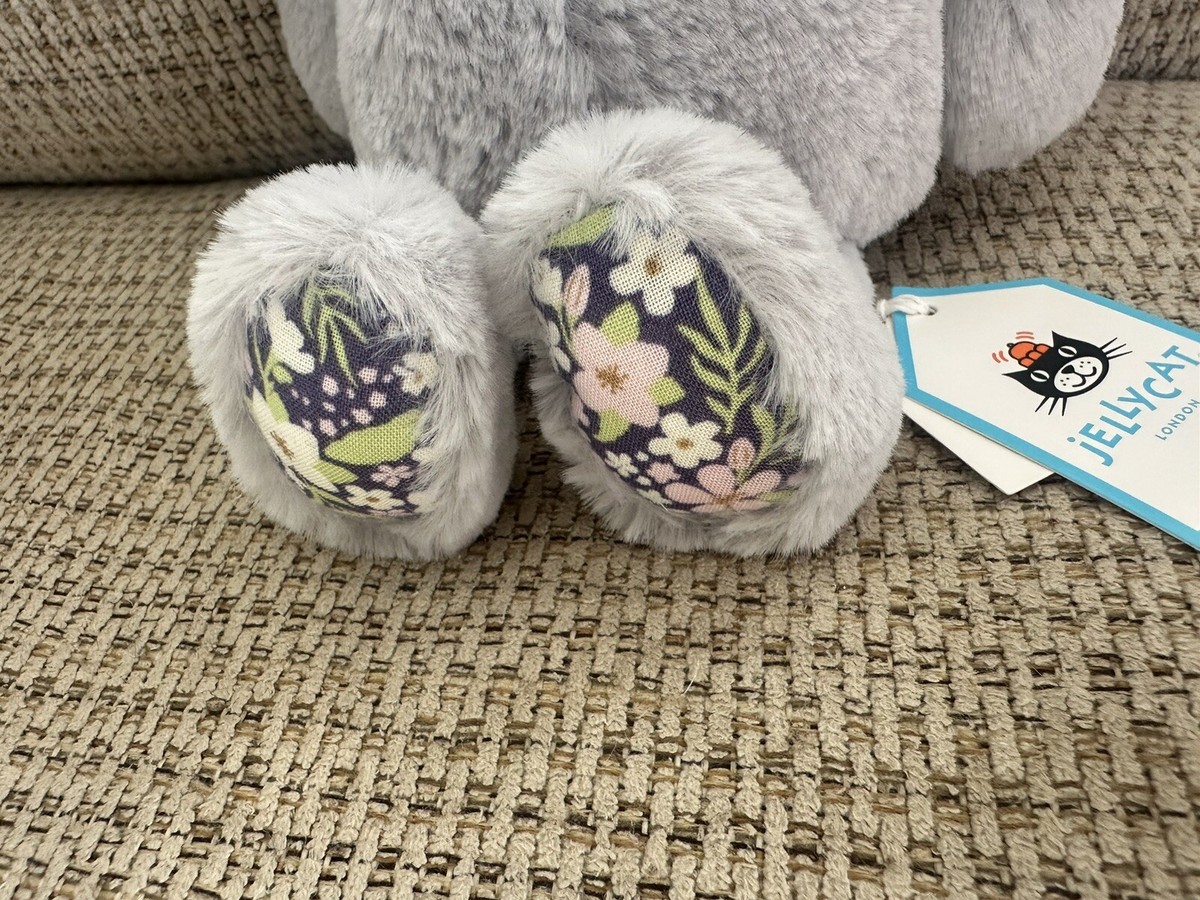 AUTHENTIC‼️Jellycat Blossom Silver Bunny Bloom New With Tags | eBay