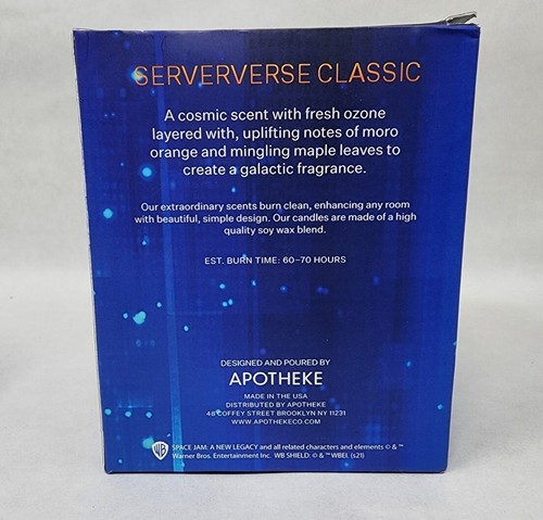 SPACE JAM A NEW LEGACY by Apotheke Scented Candle, Serververse Classic, 11 oz. - Picture 6 of 6