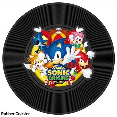 Sonic Origins Plus +Rubber Coaster PS4 Japan Physical Game  (Multi-Languages) NEW