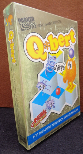 INTELLIVISION -- Q*BERT (PARKER) - Picture 3 of 5
